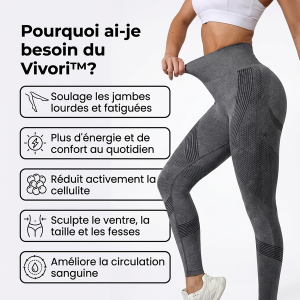 Legging de compression anticellulite