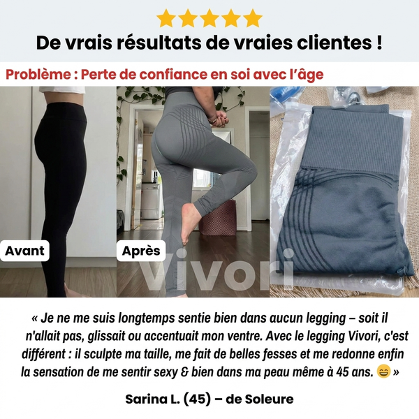 Legging de compression anticellulite